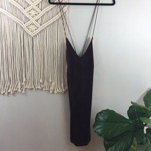 Simplee mini velvet dress size S